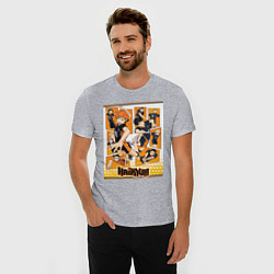 Футболка slim-fit Haikyuu Haikyu Haikuu, цвет: меланж — фото 2