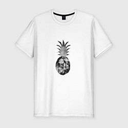 Футболка slim-fit Pineapple, цвет: белый