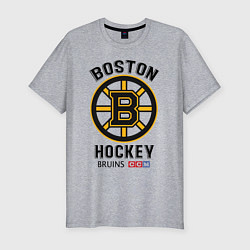 Футболка slim-fit BOSTON BRUINS NHL, цвет: меланж