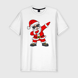 Мужская slim-футболка Dabing Santa
