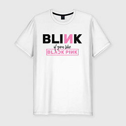 Футболка slim-fit BLACKPINK, цвет: белый