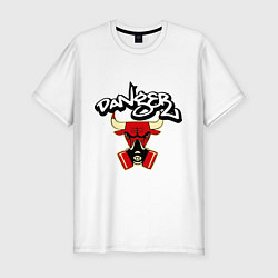 Мужская slim-футболка Danger Chicago Bulls