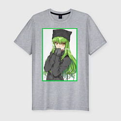 Футболка slim-fit C C Code Geass, цвет: меланж