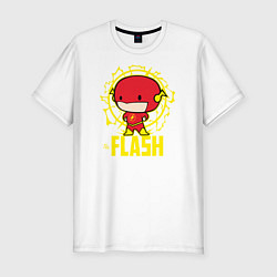 Мужская slim-футболка The Flash