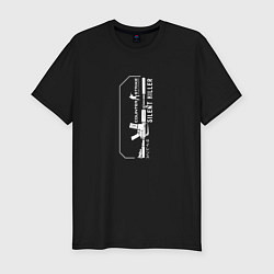 Футболка slim-fit Cs Go: Silent Killer, цвет: черный