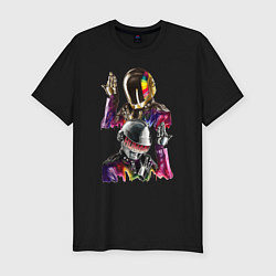 Футболка slim-fit Daft Punk, цвет: черный