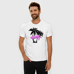 Футболка slim-fit GTA Vice City, цвет: белый — фото 2