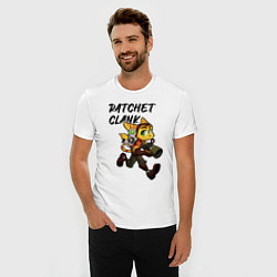 Футболка slim-fit Ratchet & Clank, цвет: белый — фото 2