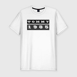 Футболка slim-fit Tommy 1985, цвет: белый