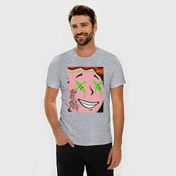 Футболка slim-fit Toxic vault boy, цвет: меланж — фото 2