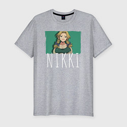 Мужская slim-футболка Nikki