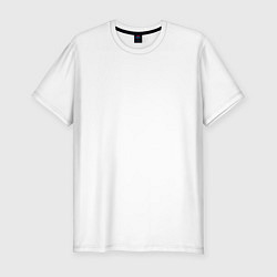 Футболка slim-fit Terran logo mini White, цвет: белый