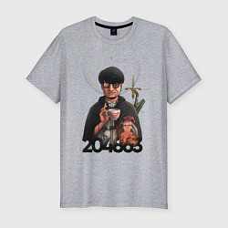 Футболка slim-fit Hideo Kojima, цвет: меланж