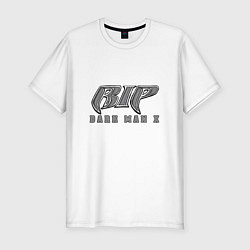 Мужская slim-футболка RIP - Dark Man X