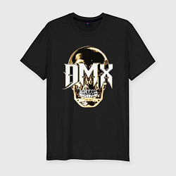 Футболка slim-fit DMX Skull, цвет: черный