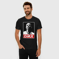 Футболка slim-fit Rapper DMX, цвет: черный — фото 2