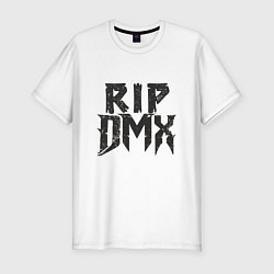 Мужская slim-футболка RIP DMX