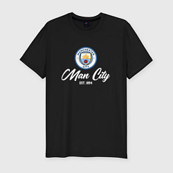 Мужская slim-футболка MAN CITY EST 1894