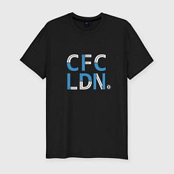 Футболка slim-fit FC Chelsea CFC London 202122, цвет: черный