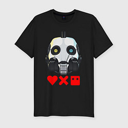 Футболка slim-fit Love, Death and Robots XBOT 4000 Z, цвет: черный