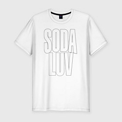 Мужская slim-футболка Репер - SODA LUV