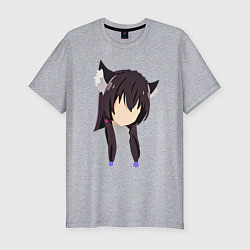 Футболка slim-fit Neko Rem, цвет: меланж