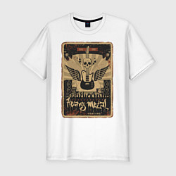 Мужская slim-футболка Rock festival - Heavy metal 01