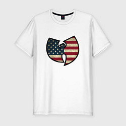 Футболка slim-fit Wu-Tang USA, цвет: белый