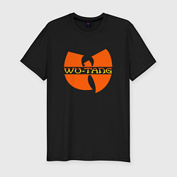 Мужская slim-футболка Wu-Tang Orange