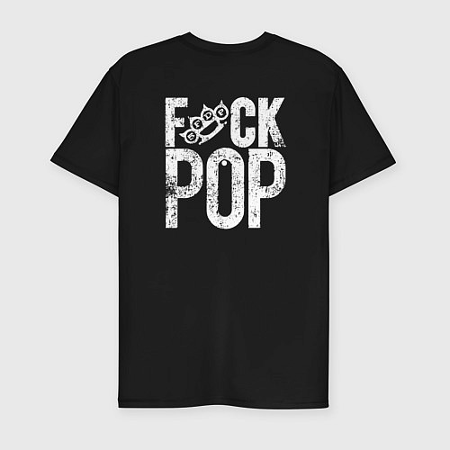 Мужская slim-футболка Five Finger Death Punch 5FDP / Черный – фото 2