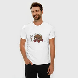 Футболка slim-fit Честер dont starve, цвет: белый — фото 2