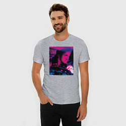 Футболка slim-fit Фильм драйв, цвет: меланж — фото 2