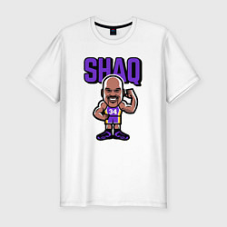 Мужская slim-футболка Shaq