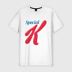 Мужская slim-футболка Special k merch Essential