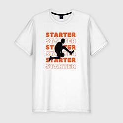 Мужская slim-футболка STARTER