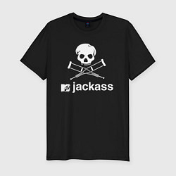 Мужская slim-футболка Jackass