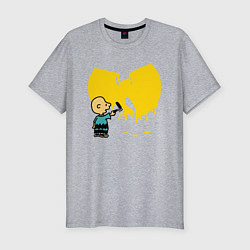 Мужская slim-футболка Wu-Tang Graffiti
