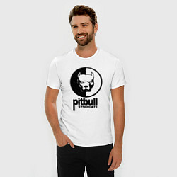 Футболка slim-fit PITBULL SYNDICATE ПИТБУЛЬ, цвет: белый — фото 2