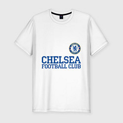 Мужская slim-футболка Chelsea FC: Blue