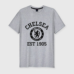 Футболка slim-fit Chelsea 1905, цвет: меланж