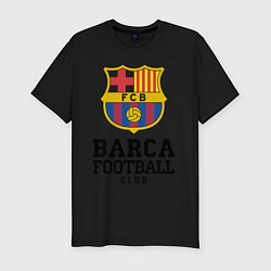 Футболка slim-fit Barcelona Football Club, цвет: черный