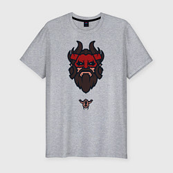 Мужская slim-футболка Beastmaster из Доты 2 Rexxar