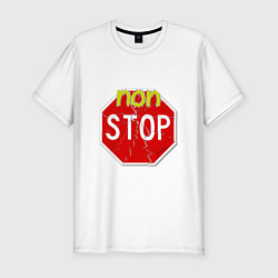 Мужская slim-футболка Non stop