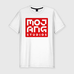 Мужская slim-футболка Mojang Studios