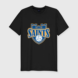 Футболка slim-fit SAINTS, цвет: черный