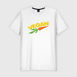 Мужская slim-футболка Vegan Life