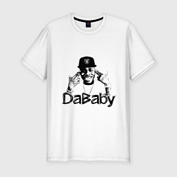 Мужская slim-футболка DaBaby