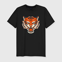 Футболка slim-fit Super Tiger, цвет: черный