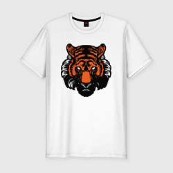 Мужская slim-футболка Bad Tiger