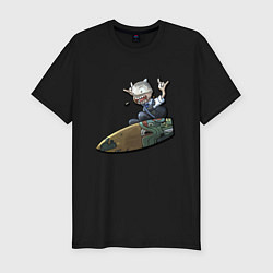 Футболка slim-fit Fire Serpent Surf K, цвет: черный